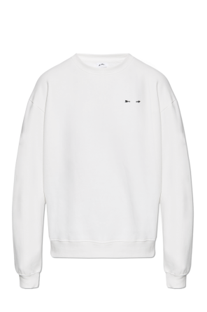 Biały Bluza `Maglia` typu `oversize` Moncler - Vitkac Polska